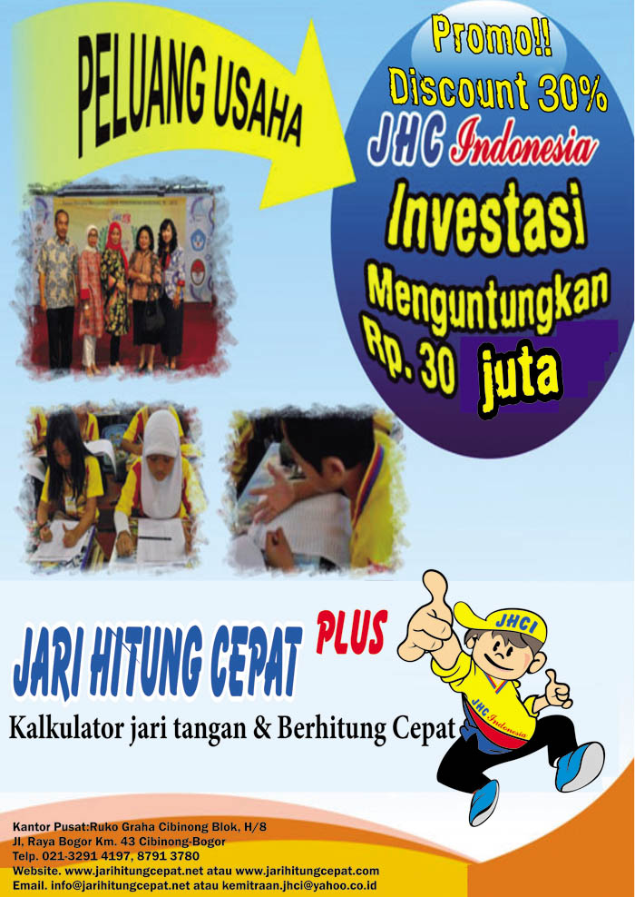 Franchise Peluang Usaha Jari Hitung Cepat Indonesia